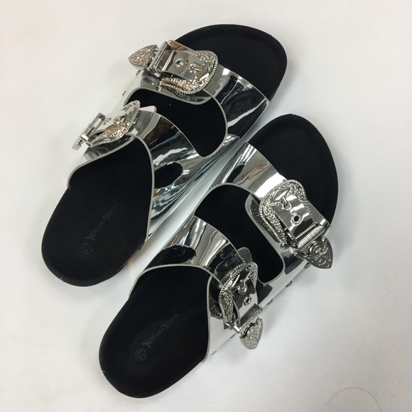 Silver western buckle slide - Picture 5 of 8